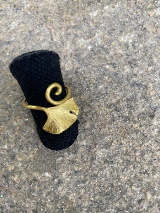 BAGUE GINKO VERMEIL