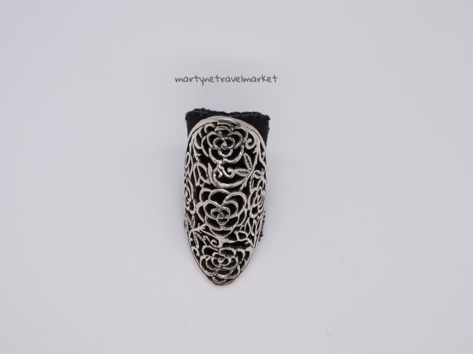 BAGUE PHALANGE FLEUR