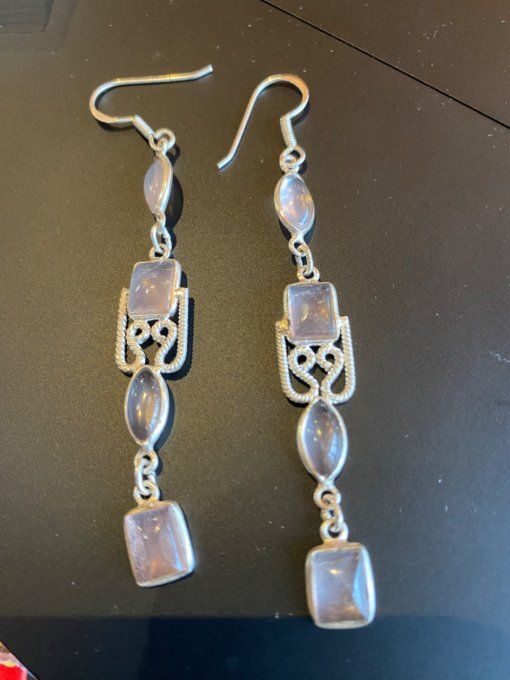 bàucles quartz rose