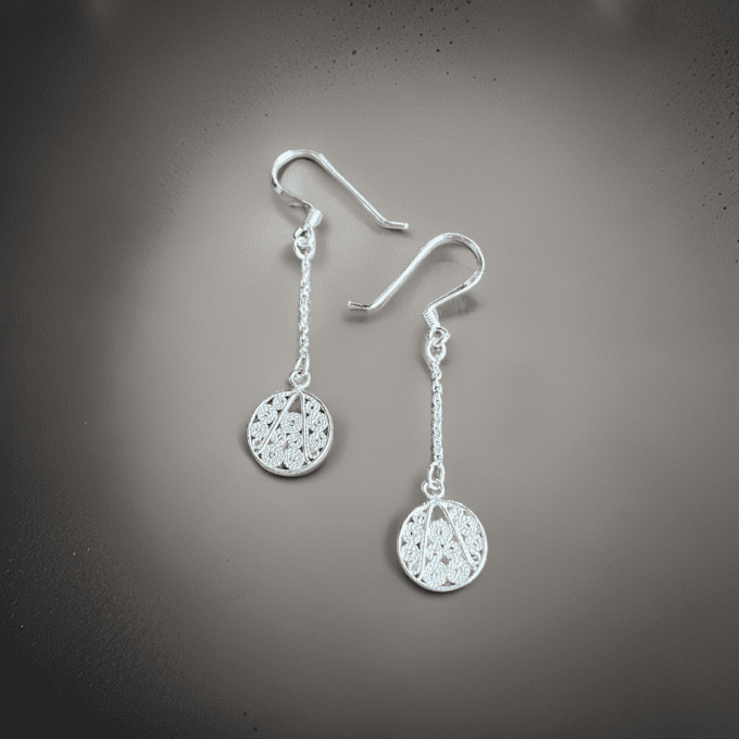 BOUCLES D'OREILLES ARGENT