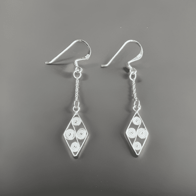 BOUCLES D'OREILLES ARGENT
