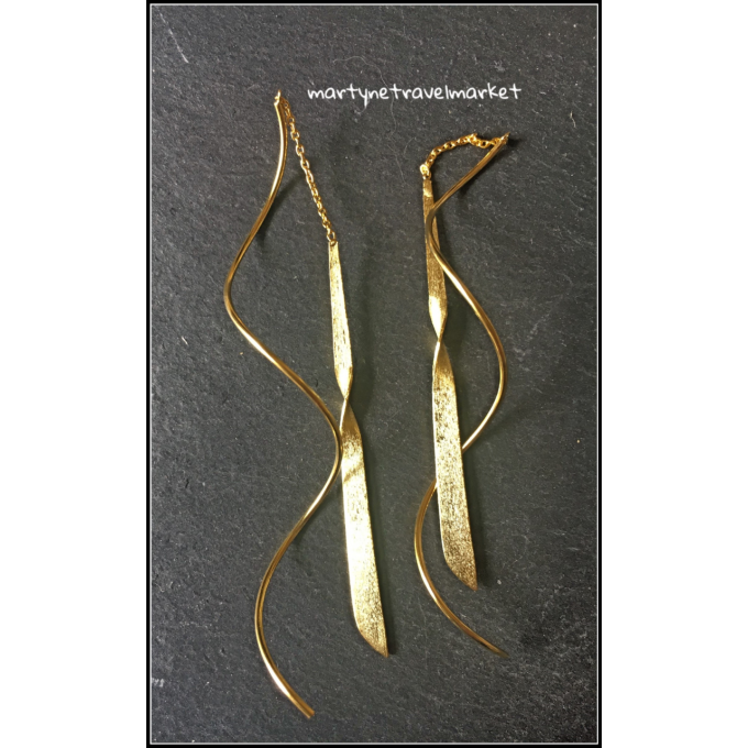 BO TIGE ET SPIRALE VERMEIL