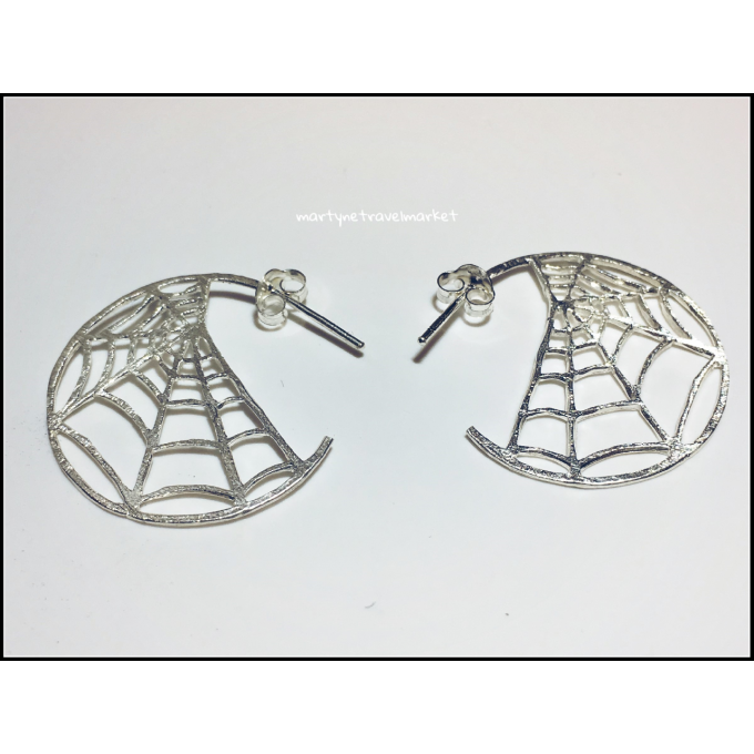 BOUCLES D'OREILLES TOILES D'ARAIGNEE