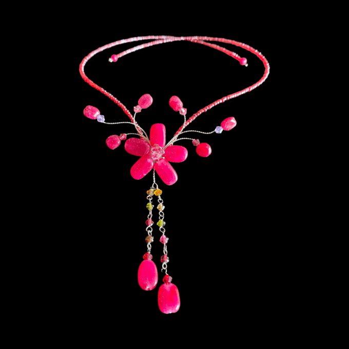 collier fleur