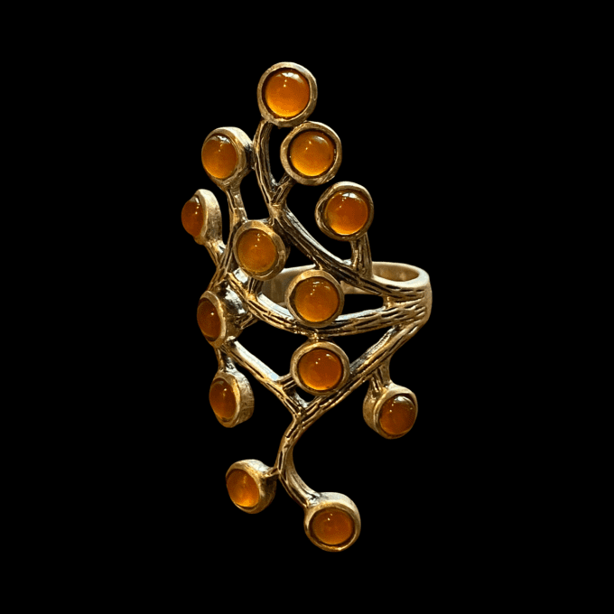 BAGUE DORA CORNALINE