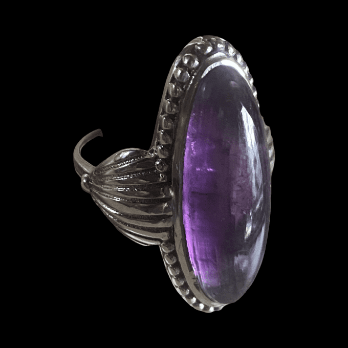 BAGUE OMAN AMETHYSTE