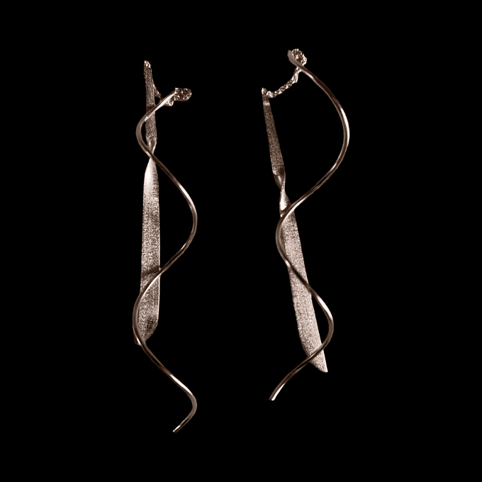 BO TIGE ET SPIRALE PL OR ROSE