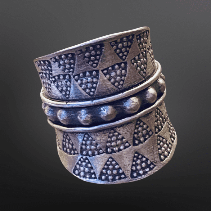 bague ethnique argent hmong