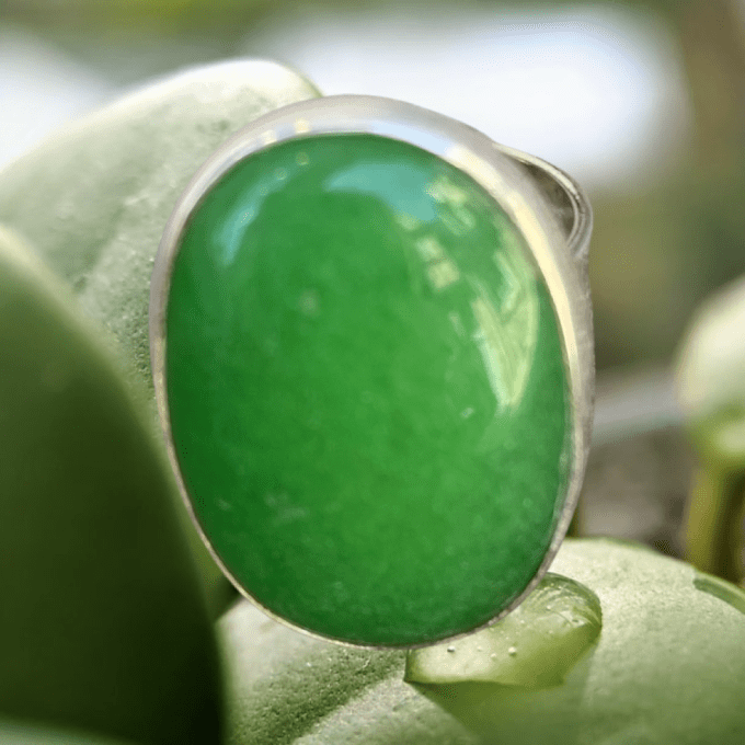 BAGUE JADE RONDE