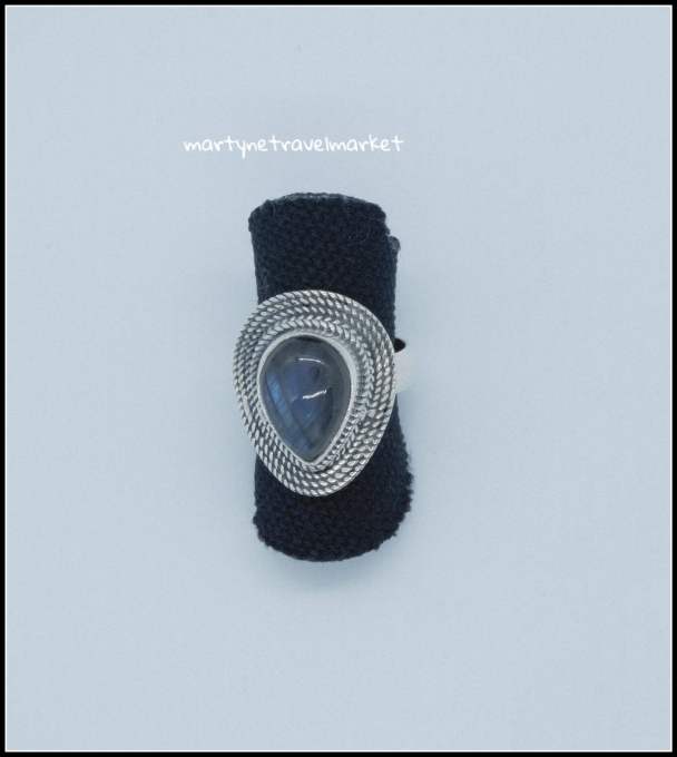 BAGUE LABRA AMANDE OUVRAGEE