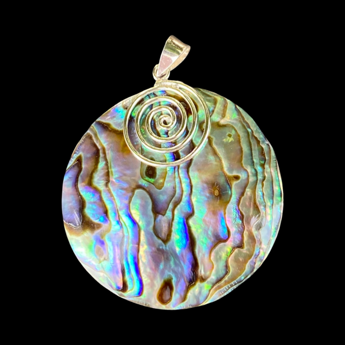 pendentif abalone krabi