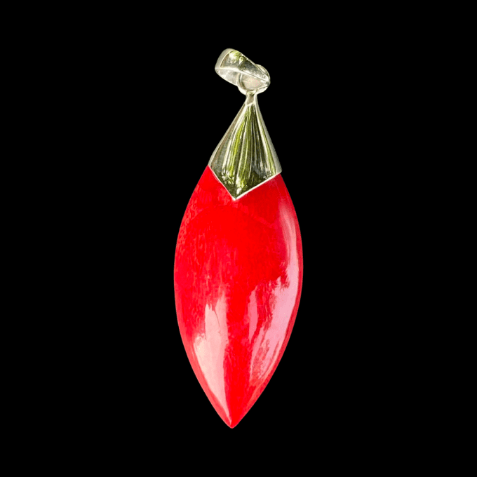 pendentif corail