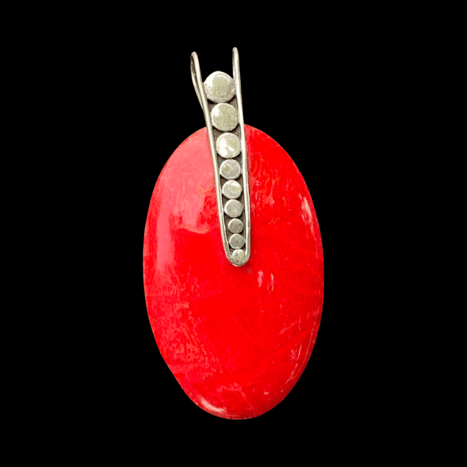 pendentif corail