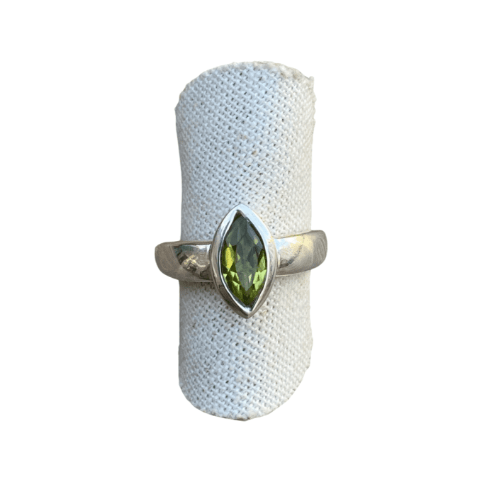 BAGUE PERIDOT AMANDE