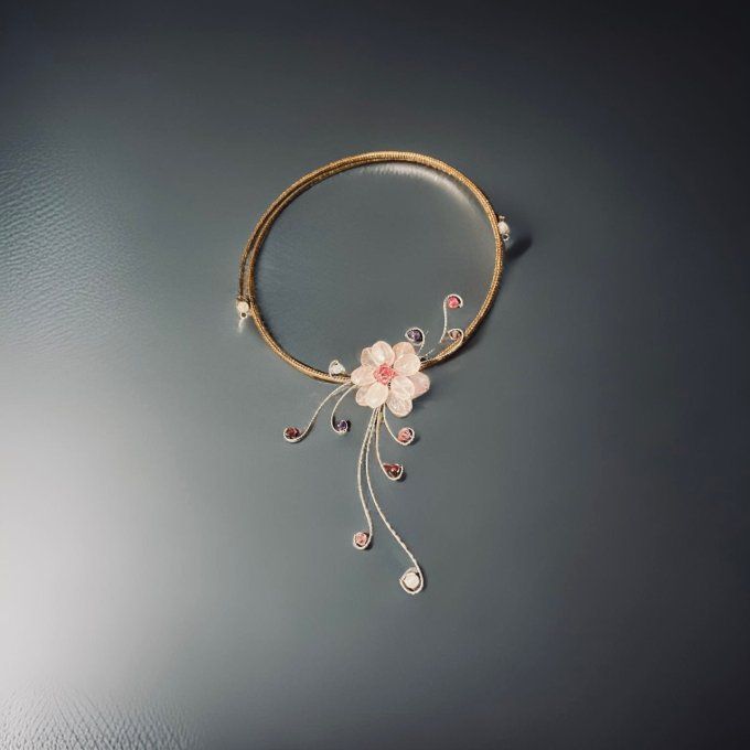 collier fleur