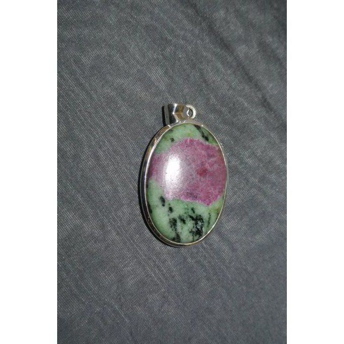 PENDENTIF RUBIS ZOiSITE