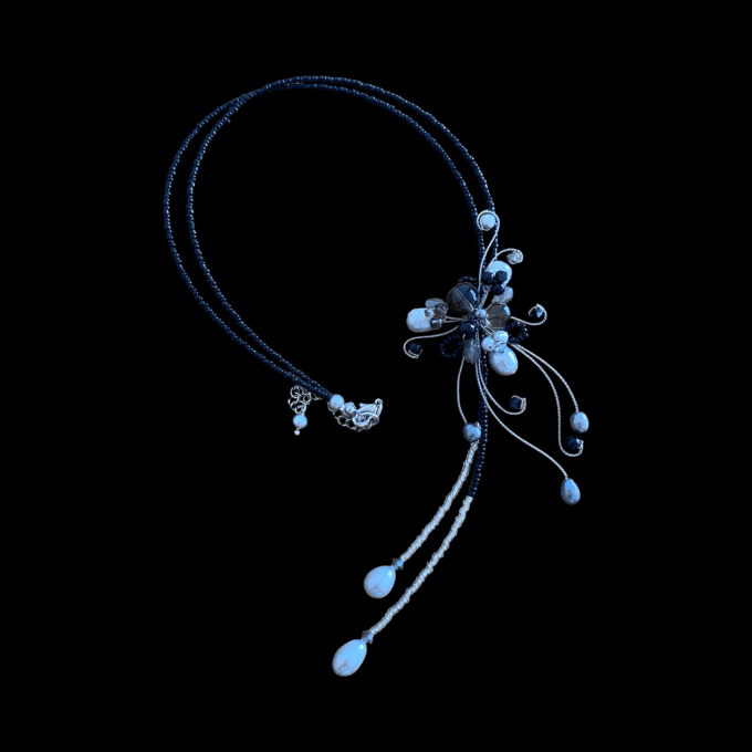 sautoir fleur