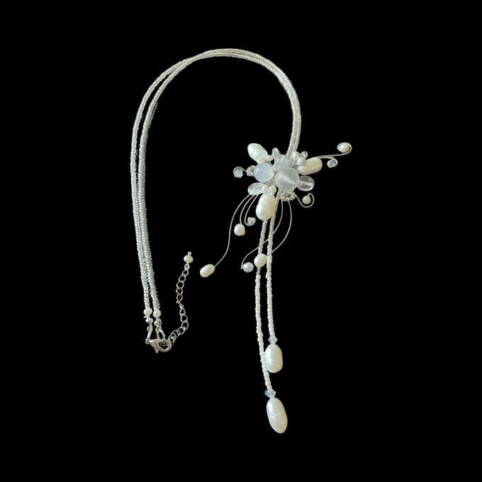 sautoir fleur
